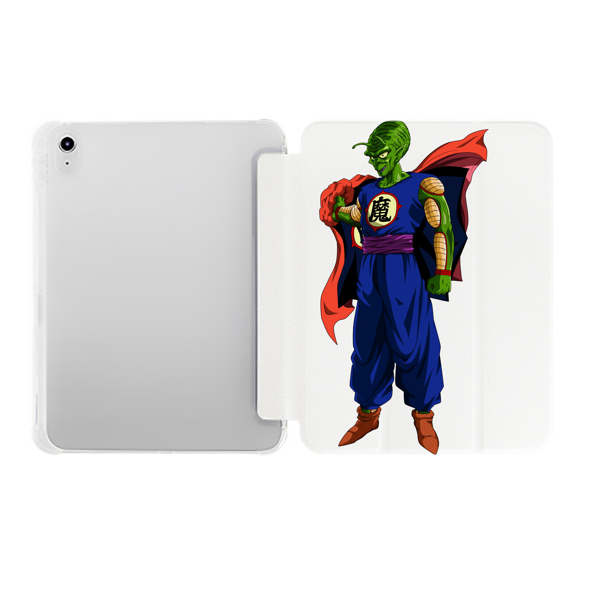 （画像用） ドラゴンボール DRAGON BALL IPad ケース ペン収納付き 三つ折りスタンド PUレザー×シリコン 対応機種9.5/10.5/10.9インチ